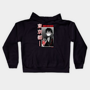 Cool Anime Boy Kids Hoodie